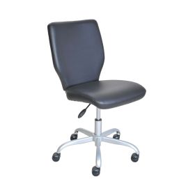 Mid-Back Office Chair with Matching Color Casters