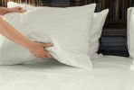 Luxurious Viscose from 100% Bamboo 2-Piece Pillowcase Set , Oeko-TEX Certified, King - Crème