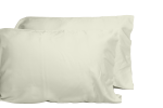 Luxurious Viscose from 100% Bamboo 2-Piece Pillowcase Set , Oeko-TEX Certified, King - Crème