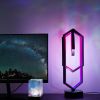 RGB Polygon Remote Control Desk Lamp;  Led App Music Rhythm Atmosphere Lights;  for Living Room;  Bedroom;  Bedside Decoration