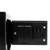 17E Home Use Electronic Password Steel Plate Safe Box Black