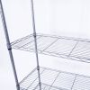 5-Shelf Adjustable;  Heavy Duty Storage Shelving Unit ;  Steel Organizer Wire Rack