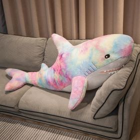 Cartoon Colorful Shark Plush Toy (Option: Shark-100cm)