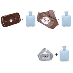 PVC Large Old-fashioned Water Injection Heat (Option: Pack17-With hot water bottle 3Sets)