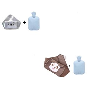 PVC Large Old-fashioned Water Injection Heat (Option: Pack4-With hot water bottle 2Sets)