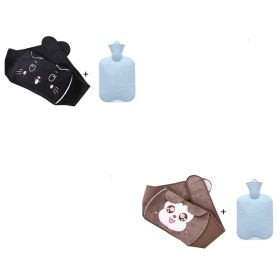 PVC Large Old-fashioned Water Injection Heat (Option: Pack10-With hot water bottle 2Sets)