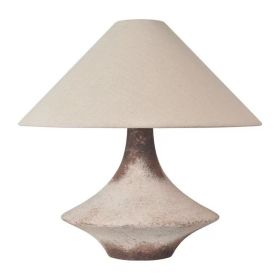 Pottery Pot Table Lamp Retro Living Room Design (Option: 360x400mm-Type B Ceramic-US)