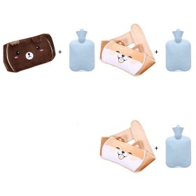 PVC Large Old-fashioned Water Injection Heat (Option: Pack31-With hot water bottle 3Sets)