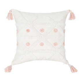 Embroidered Tufted Embroidered Pillowcase (Option: PE20074E3-45x45cm)