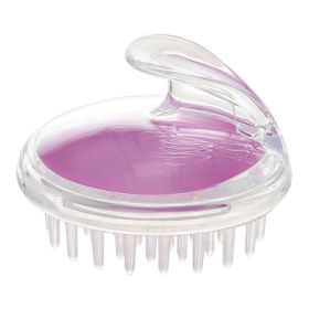 Crystal Transparent Silicone Shampoo (Color: Purple)