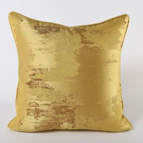 Dark Green Silver Green Sofa Pillow Cushion (Option: Gold-Pillow-30X50cm)