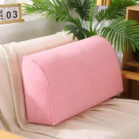 Removable And Washable Sofa Cushion In Living Room (Option: Pink-70x35x17cm-Pearl cotton core)