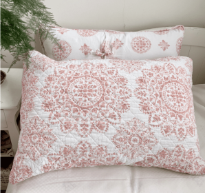 Pure Cotton Quilted Pillow Case (Option: 3 Style-50X70cm)