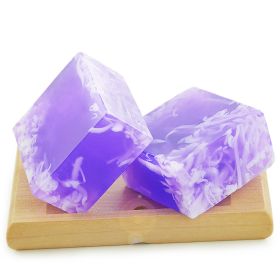 Unisex Goat's Milk Handmade Soap Deep Cleansing And Oil Controlling Bath And Face Washing Soap (Option: Lavender Noodles)