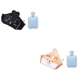 PVC Large Old-fashioned Water Injection Heat (Option: Pack8-With hot water bottle 2Sets)