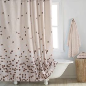 Shower Curtain Polyester Thickened Waterproof Partition Wet And Dry Separation (Option: Shar shower curtain-200X220CM 12holes)