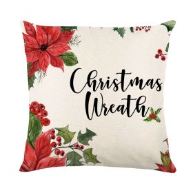 Modern Minimalist Christmas Pillow Cover (Option: QJ0721 7-45 X45cm Without Pillow)