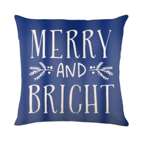 Modern Minimalist Christmas Pillow Cover (Option: QJ0721 18-45 X45cm Without Pillow)