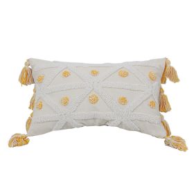 Embroidered Tufted Embroidered Pillowcase (Option: PE20251E1-30x50cm)