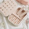 Jewelry Organizer Jewelry Box for Women Double Layer Travel for Necklace Earring Rings PU Leather Jewelry Holder Case