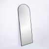 65 x 22 In Matel Arch Stand full-length mirror