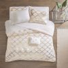 Lorna Metallic Comforter Set with Bed Sheets