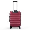 3-Piece Expandable Suitcase with Code Lock, Spinner Carry-On Luggage with 8 Wheels, 20/24/28 Inches