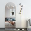 65 x 22 In Matel Arch Stand full-length mirror