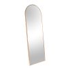 65 x 22 In Matel Arch Stand full-length mirror