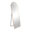 65 x 22 In Matel Arch Stand full-length mirror