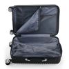 3-Piece Expandable Suitcase with Code Lock, Spinner Carry-On Luggage with 8 Wheels, 20/24/28 Inches