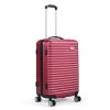 3-Piece Expandable Suitcase with Code Lock, Spinner Carry-On Luggage with 8 Wheels, 20/24/28 Inches